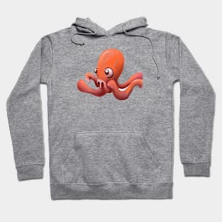 Cute Octopus Drawing Hoodie